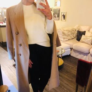 Authentic Fleurette Camel Hair Coat